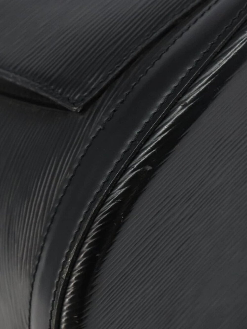 LOUIS VUITTON Epi Coblanc Shoulder Bag Black - Picture 10 of 16